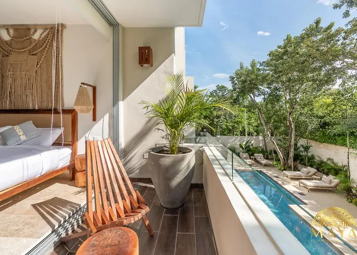 Ferienhaus Nhoa 209a Lux 2br Pool View In Aldea Zama