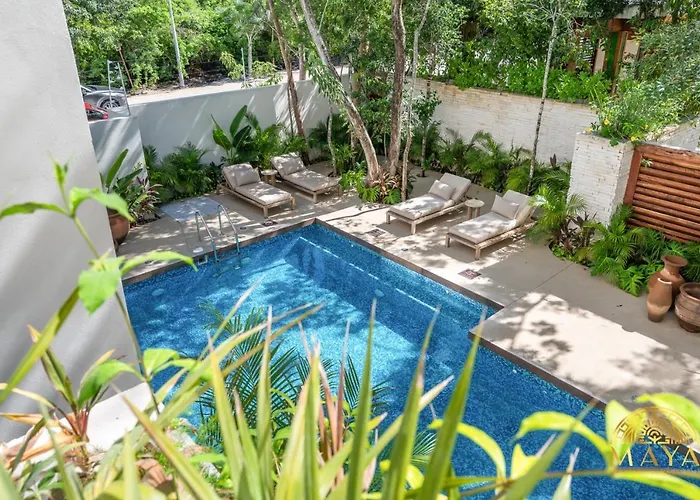 Ferienhaus Nhoa 209a Lux 2br Pool View In Aldea Zama *