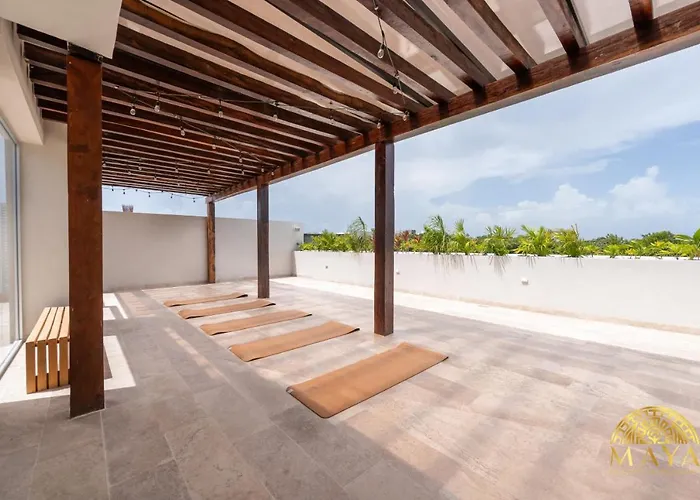 Nhoa 209a Lux 2br Pool View In Aldea Zama Ferienhaus