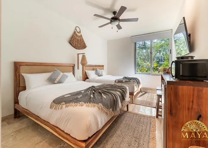 Nhoa 209a Lux 2br Pool View In Aldea Zama Ferienhaus Tulum